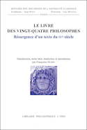 Livre des vingt-quatre philosophes (Le)